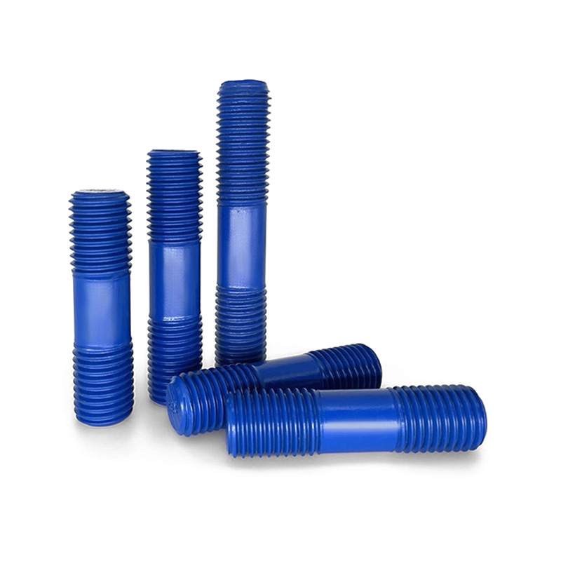 Teflon Blue Stud Bolts Penggunaan Khas Anti Korosi Marin