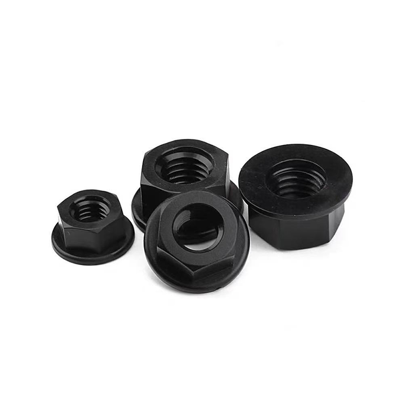 Nylon Hexagonal Nut Flange Hex Nut Nylon Nut Accessories Electrical