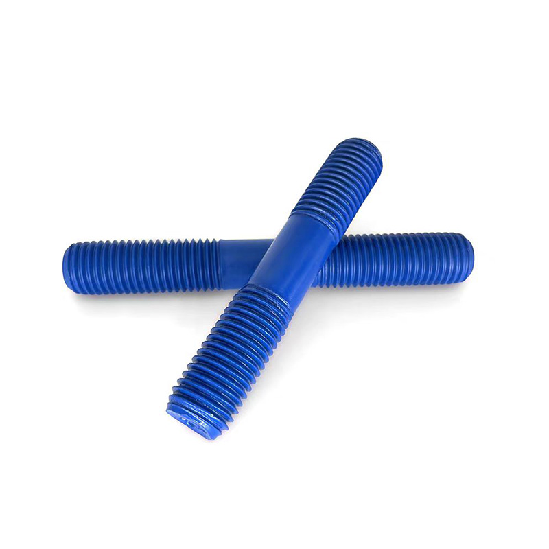 Teflon Blue Stud Bolts Penggunaan Khas Anti Korosi Marin