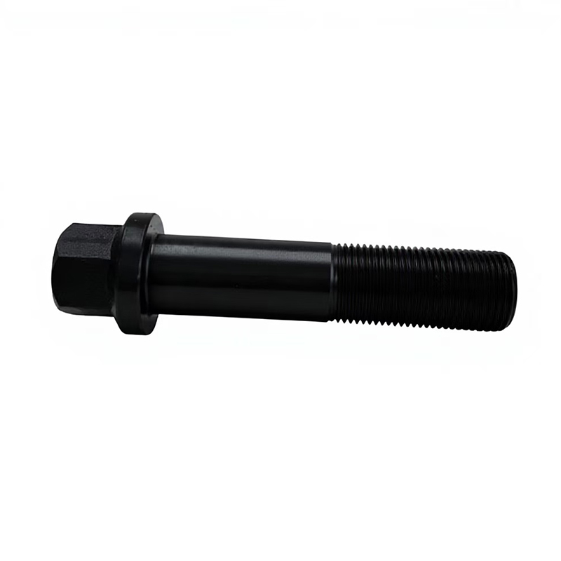 Keluli Aloi M8×60 Gred 8.8 Bersalut Zink Kepala Hex Flange Bolt Bolt Silinder
