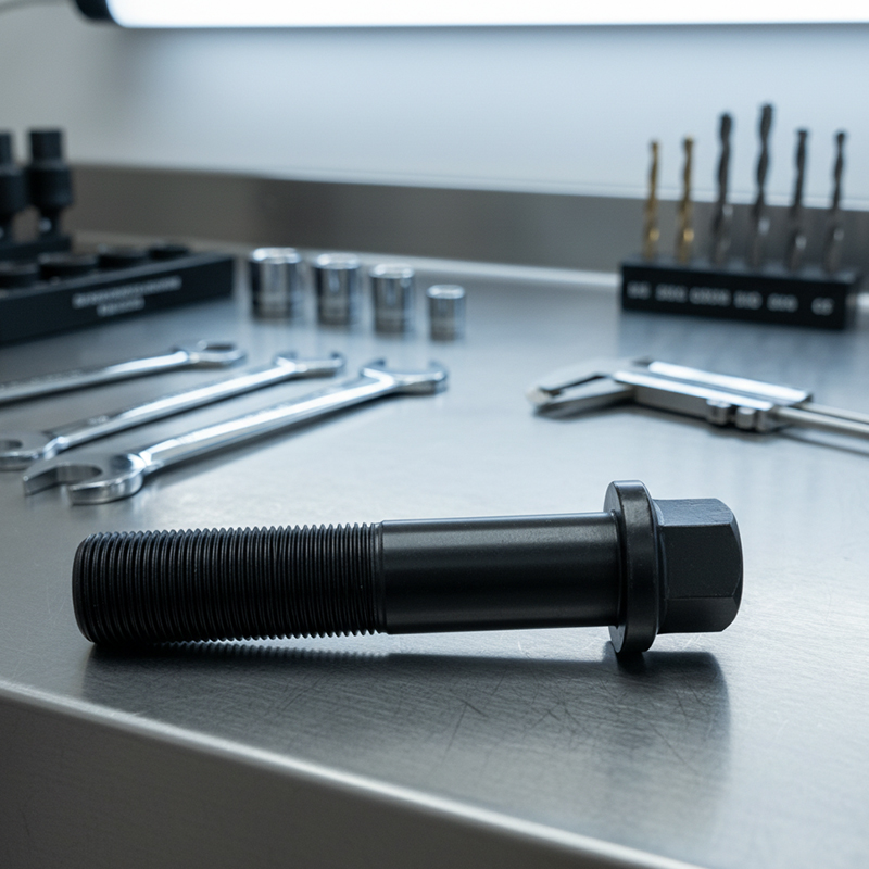 Keluli Aloi M8×60 Gred 8.8 Bersalut Zink Kepala Hex Flange Bolt Bolt Silinder Keluli Aloi M8×60 Gred 8.8 Bersalut Zink Kepala Hex Flange Bolt Bolt Silinder