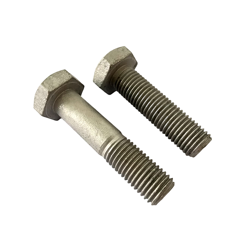 M6*100 Keluli Karbon Tergalvani Bolt Hex Luaran