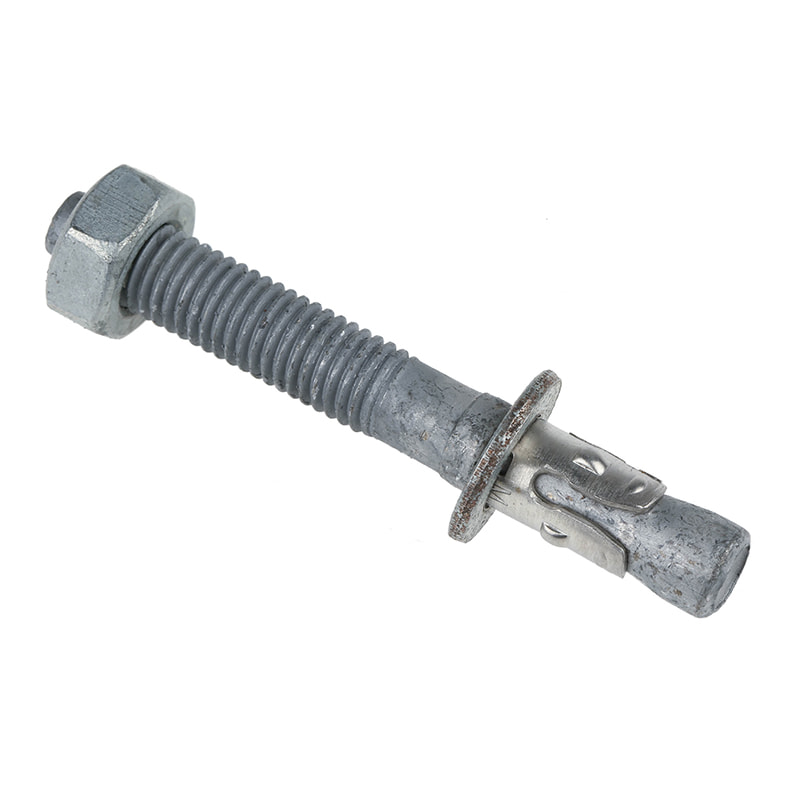 ASTM F1554 Keluli Karbon Hot-Dip Galvanized Anchor Bolt