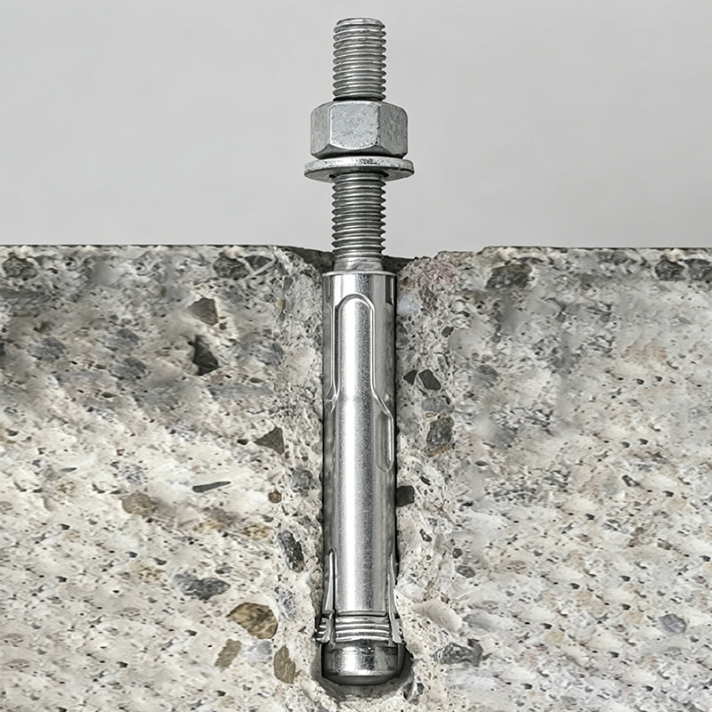 ASTM F1554 Keluli Karbon Hot-Dip Galvanized Anchor Bolt
